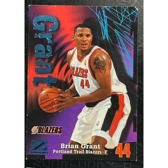 1997-98 SkyBox Z-Force Franz Portland Trail Blazers 10 Card Lot (7 Players) - Picture 3 of 16